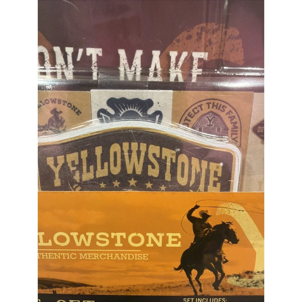 Yellowstone Journal Gift Set Includes Pen Memo Pad Sticky Bookmarks- Paramount